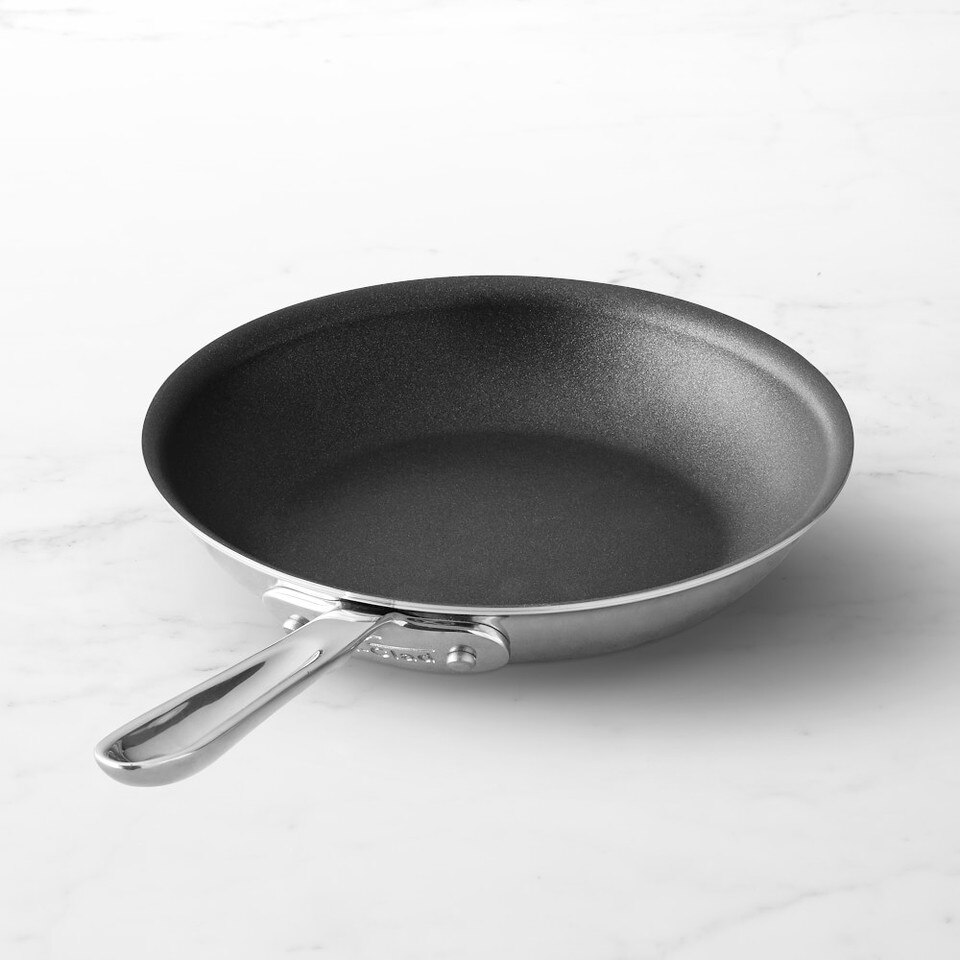 AllClad d5 StainlessSteel Nonstick Fry Pan Williams Sonoma AU